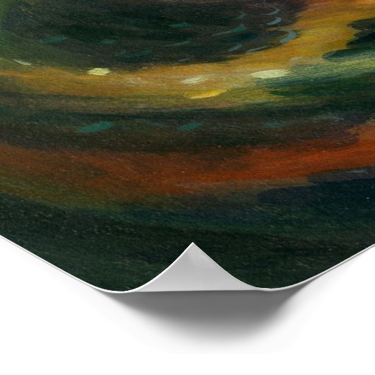 Poster Lamia ART PRINT serpent de vampire (Coin)