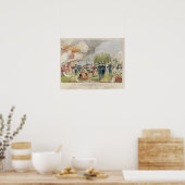 Poster L'amiral Cockburn brûle et pillage (Cuisine)
