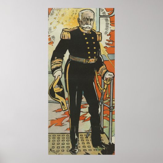 Poster L'amiral George Dewey (Devant)