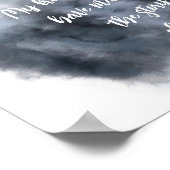 Poster L'amitié Helen Keller cite gris et blanc (Coin)