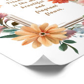 Poster L'amitié la plus belle et la plus parfumée des fle (Coin)