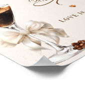 Poster L'amour brasse Café bar (Coin)