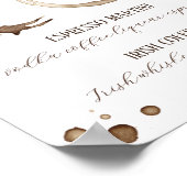 Poster L'amour brasse ! Café Signature à thème Boissons (Coin)