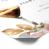 Poster L'amour brasse Espresso Martini panneau à barre à  (Coin)