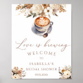 Poster L'amour brasse la Fête des mariées de café Bienven (Devant)