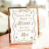 Poster L'amour brasse la Fête des mariées Devine combien