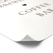 Poster L'amour brasse le café bar Fête des mariées Signal (Coin)