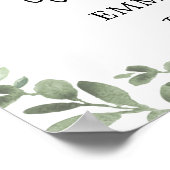 Poster L'amour brasse les bières Accueil Fête des mariées (Coin)