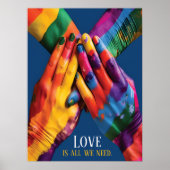 Poster L'Amour, C'Est Tout Ce Dont Nous Avons Besoin, Moi (Devant)