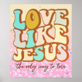 Poster L'amour comme Jésus (Devant)