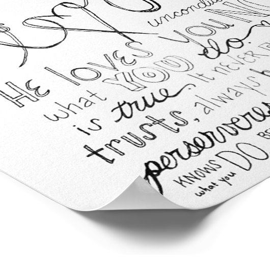 Poster L'Amour de Dieu (Coin)