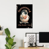 Poster L'Amour De Moi, Et Pourquoi Je Me Soucie, (Bureau à domicile)