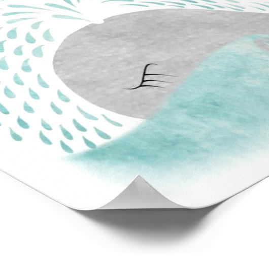 Poster L'amour des baleines (Coin)