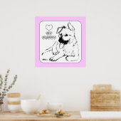 Poster L'amour des chiots (Cuisine)