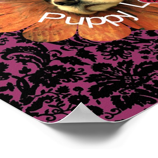 Poster L'amour des chiots (Coin)