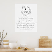 Poster L'Amour Devient Le Meilleur Dans Les Petites Maiso (Cuisine)