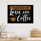 Poster L'Amour Du Café Et Du Café (Cuisine)