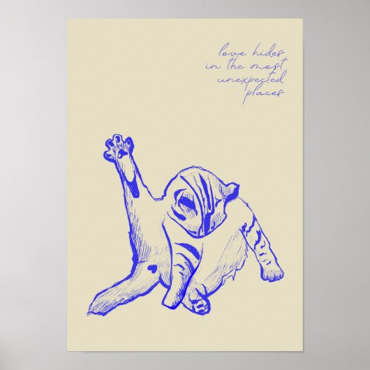 Poster L'amour du chat'24 (Devant)