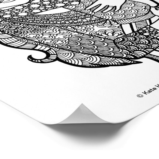 Poster L'amour du fils - Mère et Fils Art Imprimer (Coin)