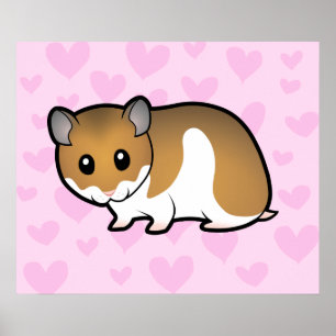 Poster L'amour du hamster syrien