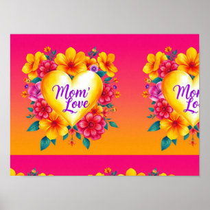 Poster L'Amour Énergétique de maman
