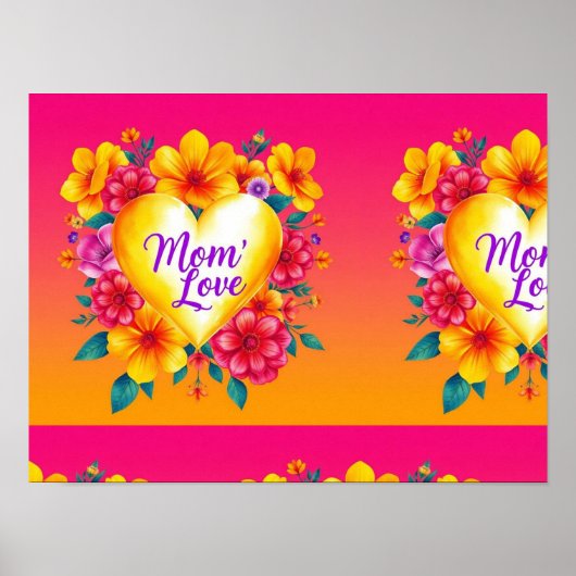 Poster L'Amour Énergétique de maman (Devant)