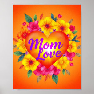 Poster L'Amour Énergétique de maman