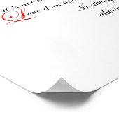 Poster 'L'Amour Est' (Coin)