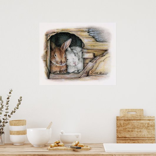 Poster L'amour est... (Cuisine)