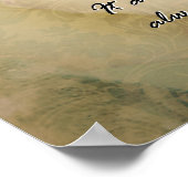 Poster L'amour est 1 Corinthiens 13 (Coin)