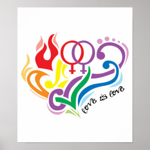 Poster L'amour est amour : Lesbienne