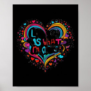 Poster L'Amour Est Ce Qu'Il S - Modèle De Citation Inspir