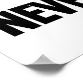 Poster L'amour est comme Pi Real Irrationnel et ne finit  (Coin)