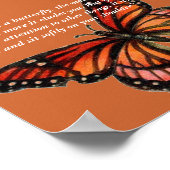 Poster "L'amour est comme un papillon : plus... (Coin)