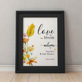 Poster L'amour est dans l'Affiche de bienvenue Fête des m