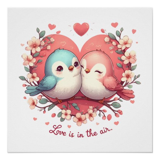 Poster L'amour est dans l'air (Devant)