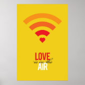 Poster L'amour est dans l'air (Devant)