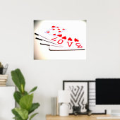 Poster L'amour est dans les cartes (Bureau à domicile)