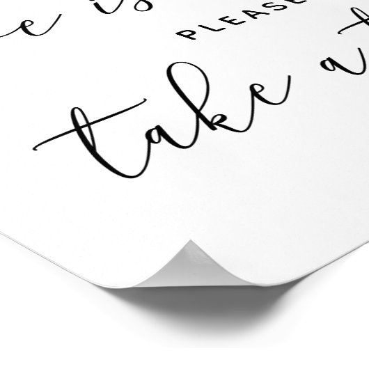 Poster L'amour est doux prendre plaisir. Mariage noir et (Coin)