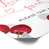 Poster L'amour est doux Prenez une Fête des mariées de tr (Coin)