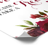 Poster L'amour est doux Prenez une friandise Signe de mar (Coin)