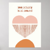 Poster L'amour est en fait tout autour (Devant)