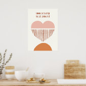 Poster L'amour est en fait tout autour (Cuisine)