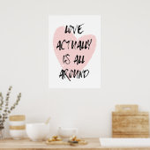 Poster L'amour est en fait tout autour (Cuisine)