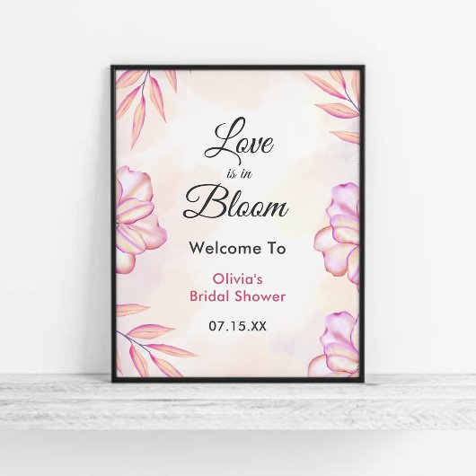 Poster L'amour est en Fête des mariées fleurie