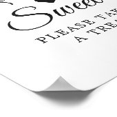 Poster L'amour est feuilles de verdure d'eucalyptus doux (Coin)