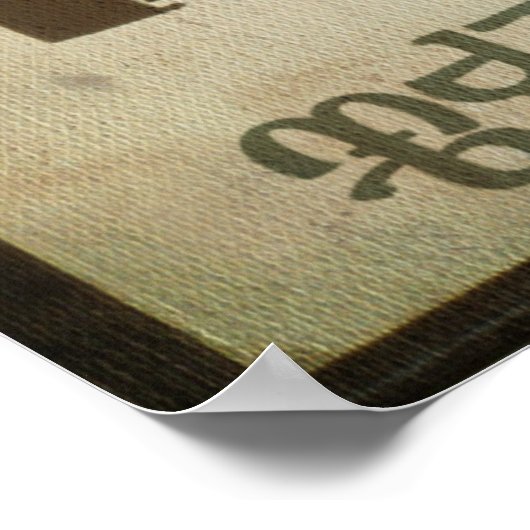 Poster L'amour est interdit (Coin)