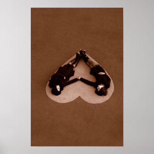 Poster L'amour est là (Devant)