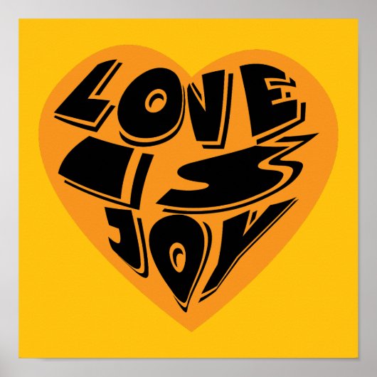Poster L'amour est la joie (Devant)