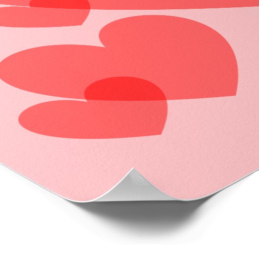 Poster "L'amour est la réponse" (Coin)